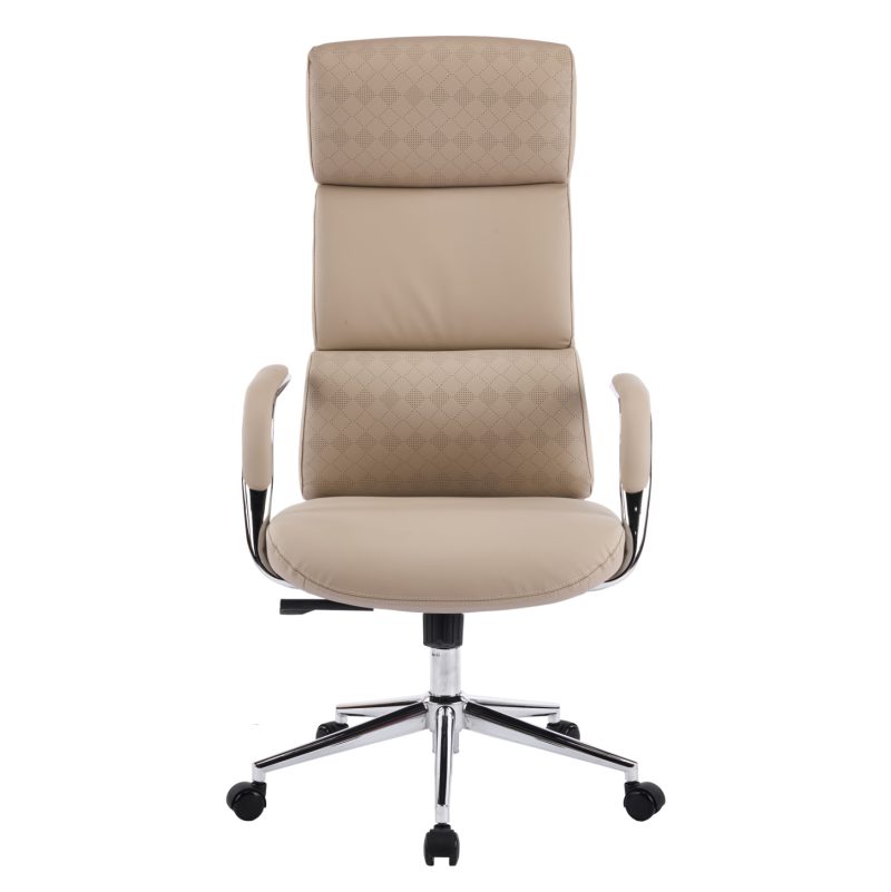 karekla-grafeioy-fb91835302-mpez-pu-derm-2 ΚΑΡΕΚΛΑ ΓΡΑΦΕΙΟΥ MEITE HM18353.02 ΜΠΕΖ PU ΔΕΡΜΑ--ΒΑΣΗ ΧΡΩΜΙΟΥ 66x71x127Υεκ