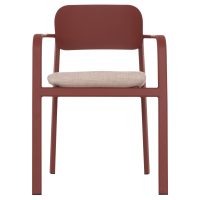 polythrona-trapezarias-fb9641407-keramid-2 ΠΟΛΥΘΡΟΝΑ ΤΡΑΠΕΖΑΡΙΑΣ ELARA HM6414.07 ΚΕΡΑΜΙΔΙ ΑΛΟΥΜΙΝΙΟ-ΜΠΕΖ OLEFIN--TEAK 56x62x78Υεκ