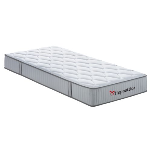 ΣΤΡΩΜΑ ΜΟΝΟ HYPNOTTICA HM748.01 POCKET SPRINGS--ΛΕΥΚΟ 90x190x25Υεκ.