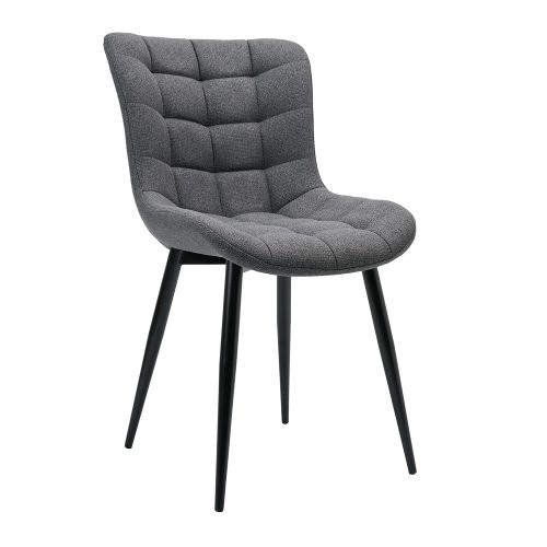 Καρέκλα Unico γκρι 48 x 62 x 85 ύφασμα 300-416